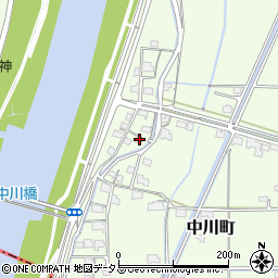 岡山県岡山市東区中川町752周辺の地図