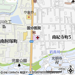 南紀寺コミュニティスポーツ会館周辺の地図