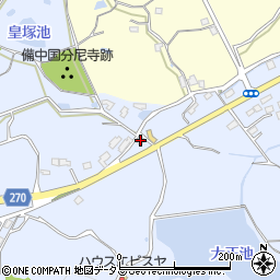 岡山県総社市宿198周辺の地図
