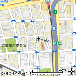 桜川マルチオフィス西棟周辺の地図