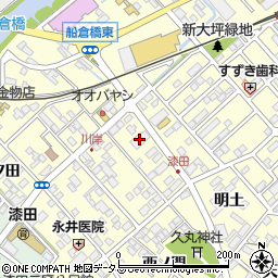ヤマト運輸田原営業所周辺の地図