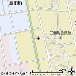 静岡県浜松市中央区三新町420周辺の地図