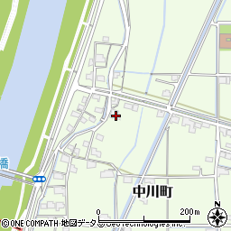岡山県岡山市東区中川町745周辺の地図