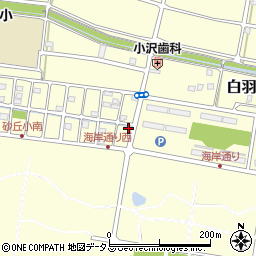 静岡県浜松市中央区白羽町2685周辺の地図