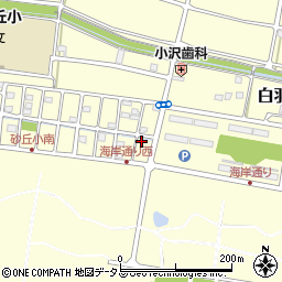 静岡県浜松市中央区白羽町2686周辺の地図