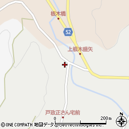 広島県三次市三和町上板木8周辺の地図