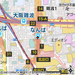 新歌舞伎座前周辺の地図