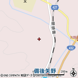 広島県府中市上下町矢多田330周辺の地図