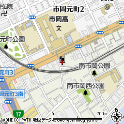 松栄市岡ハイツ周辺の地図