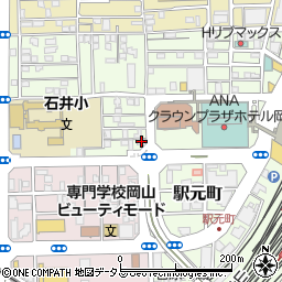 岡山県岡山市北区寿町1-26周辺の地図