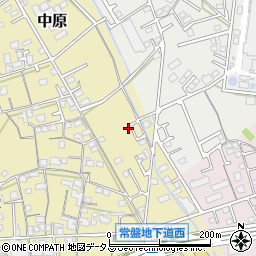 岡山県総社市中原820-5周辺の地図