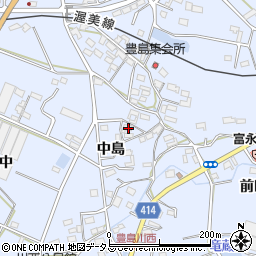 愛知県田原市豊島町高畑49周辺の地図