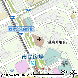 神戸国際会議場周辺の地図