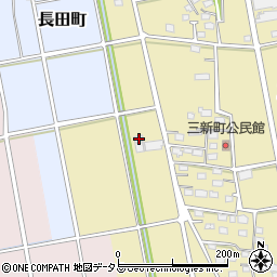 静岡県浜松市中央区三新町419周辺の地図