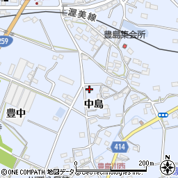 愛知県田原市豊島町高畑94周辺の地図