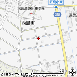 静岡県浜松市中央区西島町975周辺の地図