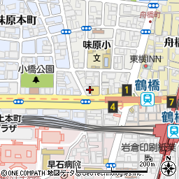 上本町東ビル周辺の地図