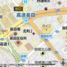 三原地銅商店周辺の地図