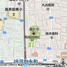 [葬儀場]長榮寺周辺の地図