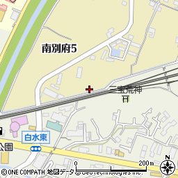 神姫産業明石営業所周辺の地図