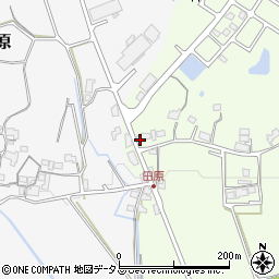 三重県名張市東田原1239周辺の地図