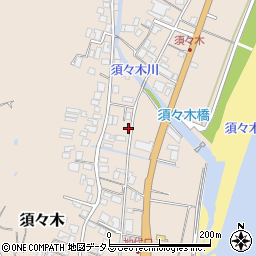 静岡県牧之原市須々木868-40周辺の地図