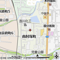 奈良県奈良市南肘塚町137-3周辺の地図