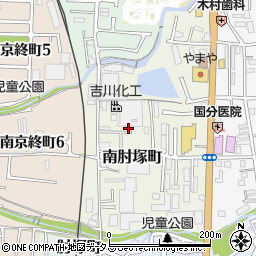 奈良県奈良市南肘塚町139-17周辺の地図