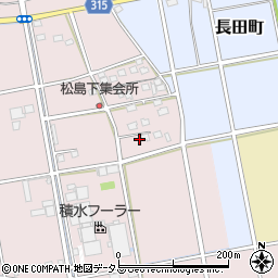 静岡県浜松市中央区松島町547周辺の地図