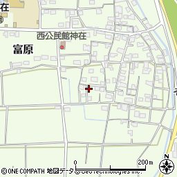 岡山県総社市富原806周辺の地図