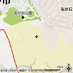 兵庫県神戸市須磨区多井畑（獺谷）周辺の地図