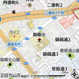 兵庫県神戸市長田区一番町4丁目周辺の地図