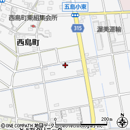 静岡県浜松市中央区西島町984周辺の地図