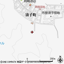 島根県益田市須子町73-19周辺の地図