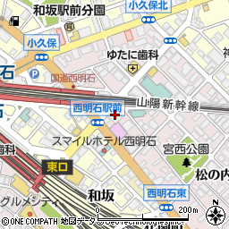 三菱ＵＦＪ銀行西明石特別出張所周辺の地図