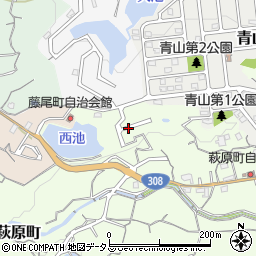 萩原町第1公園周辺の地図