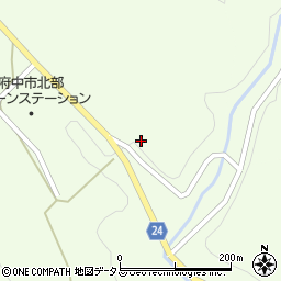 広島県府中市上下町水永345周辺の地図