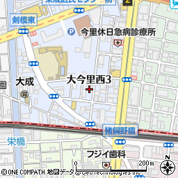 大矢タンス店周辺の地図