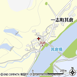 三重県津市一志町其倉周辺の地図