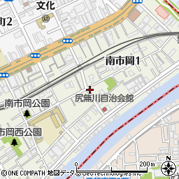 里井商店周辺の地図