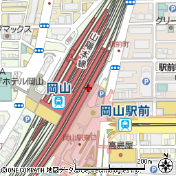 トマト銀行岡山一番街 ＡＴＭ周辺の地図