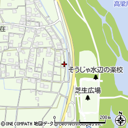 岡山県総社市富原724周辺の地図