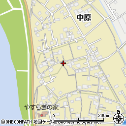 岡山県総社市中原619周辺の地図