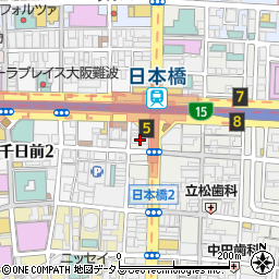 日本一会館周辺の地図