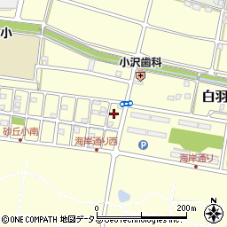 静岡県浜松市中央区白羽町2691周辺の地図
