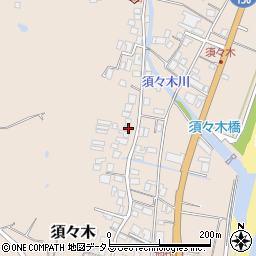 静岡県牧之原市須々木874-1周辺の地図