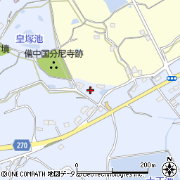 岡山県総社市宿167周辺の地図