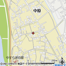 岡山県総社市中原712-3周辺の地図