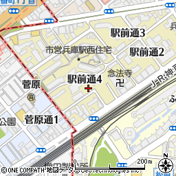 レオパレス兵庫駅前通周辺の地図