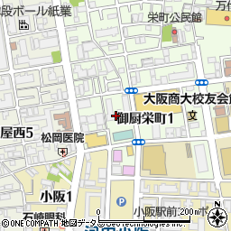 小阪ハイライフ周辺の地図